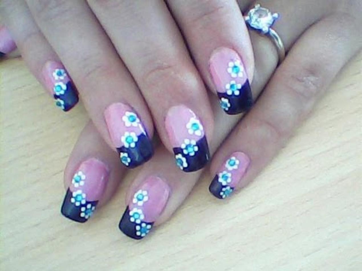 Nail art 💗 | Floral nails, Nail designs, Rose nails