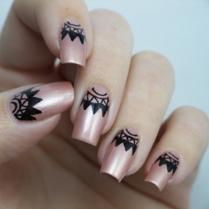 Cute Shining Nail Art